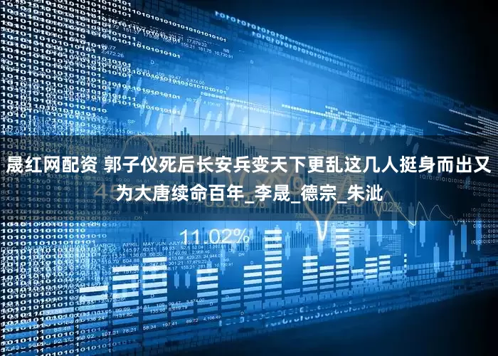 晟红网配资 郭子仪死后长安兵变天下更乱这几人挺身而出又为大唐续命百年_李晟_德宗_朱泚