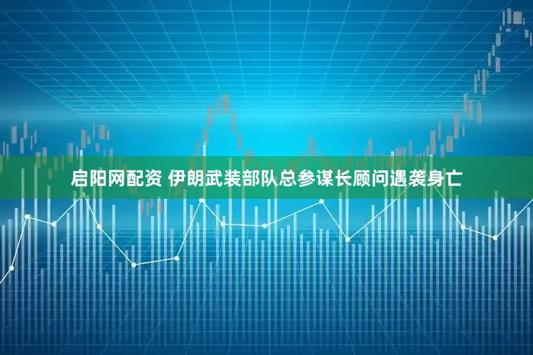启阳网配资 伊朗武装部队总参谋长顾问遇袭身亡