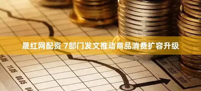 晟红网配资 7部门发文推动商品消费扩容升级